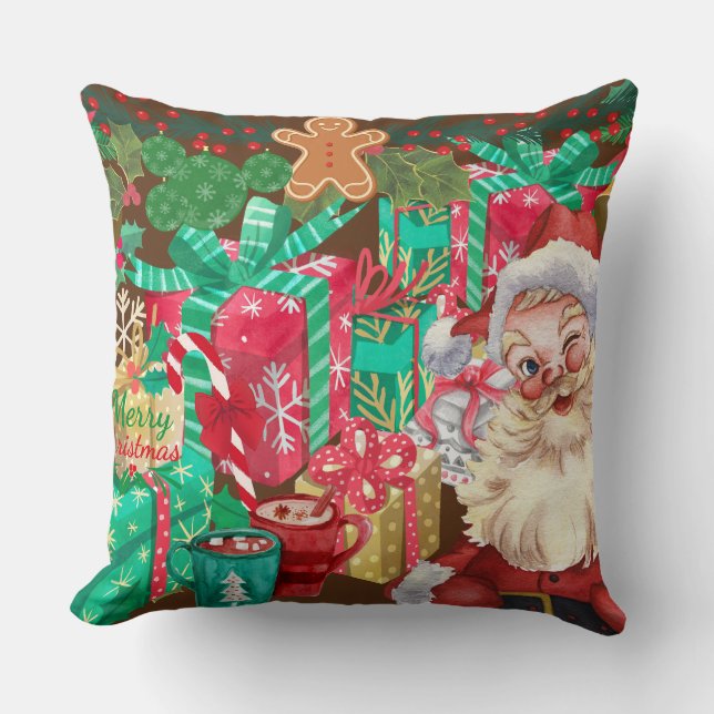 SANTA TIME CUSHION (Front)