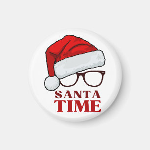 Santa Time  Magnet