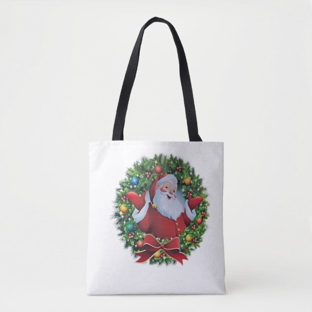 Santa Tote Bags (Front)