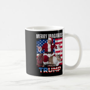 Santa Trump Christmas Humour Funny Trump Xmas Tank Coffee Mug