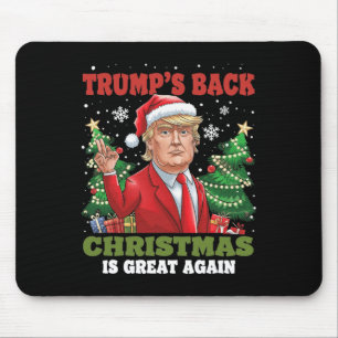 Santa Trump Dance Make Christmas Great Again Ugly Mouse Pad