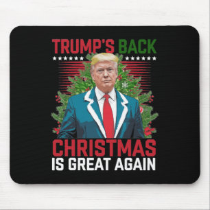 Santa Trump Dance Make Christmas Great Again Ugly Mouse Pad