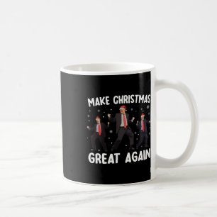 Santa Trump Dance Make Christmas Great Again Xmas Coffee Mug