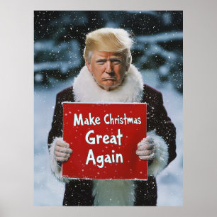 Santa Trump: “Make Christmas Great Again” Poster
