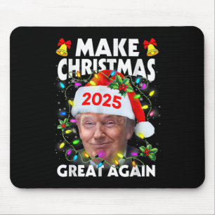 Santa Trump Make Christmas Great Again Ugly Xmas P Mouse Pad