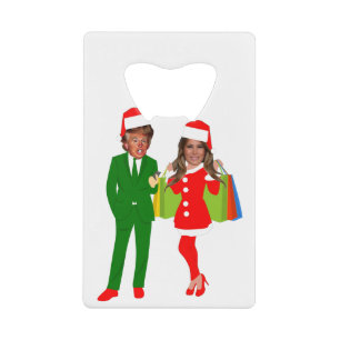santa trump melania