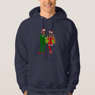 santa trump melania hoodie