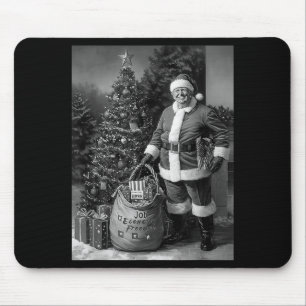 Santa Trump With A Sack Full Of Presents Christmas Mouse Pad