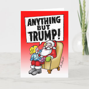 Santa TRUMPS Trump! - Thank You Card