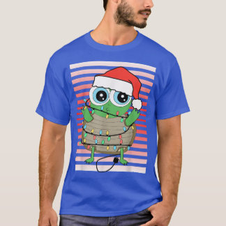 Santa Turtle Christmas Tree T-Shirt