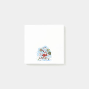 Santa Unprepared 3x3 note pads