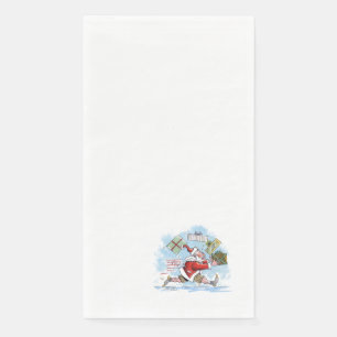 Santa Unprepared paper guest towels Napkin