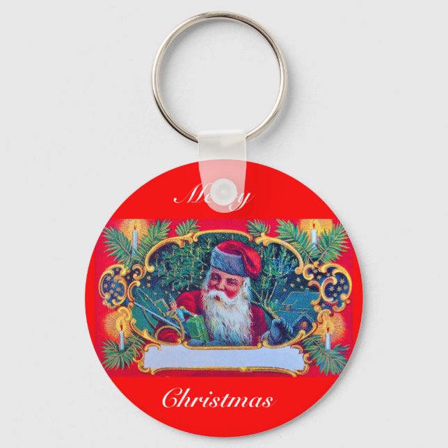 SANTA VINTAGE KEY RING (Front)