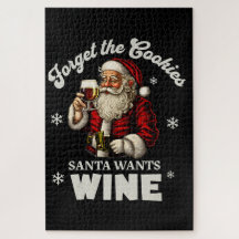 Santa wants wine