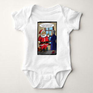 Santa & Wiki Leaks Funny Gifts Tees & Cards