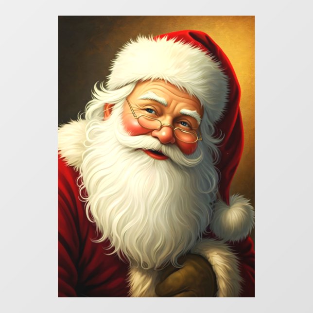 Santa Window Cling (Sheet)