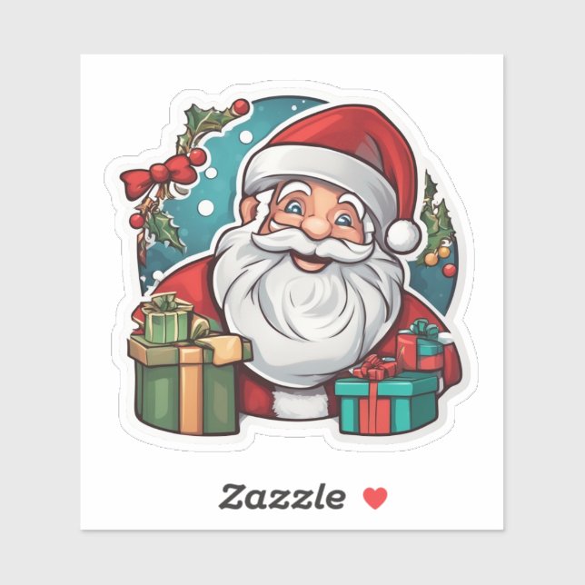 Santa with gifts (Sheet)