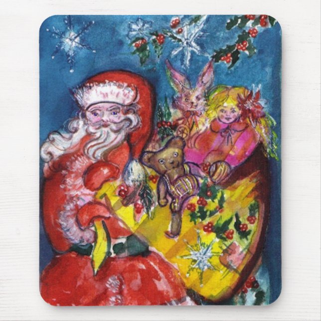 SANTA WITH GIFTS MOUSE PAD (Front)