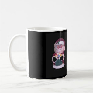 SANTA WITH KITTEN MUG  COLLECTIBLE