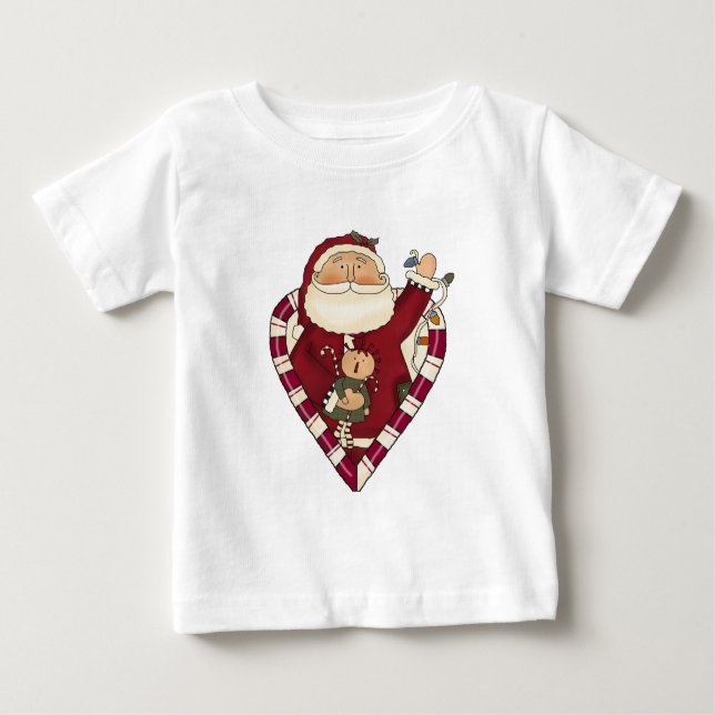 Santa With Ragdoll Tshirts and Gifts (Front)