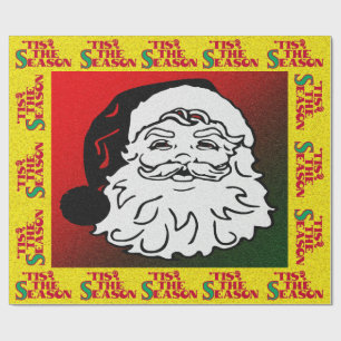 Santa - wrapping paper
