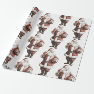 Santa Wrapping Paper