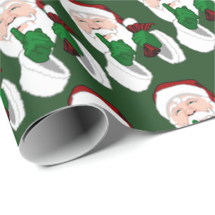 Santa Wrapping Paper Christmas Wrapping Paper