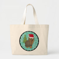 Santa Yorkshire Terrier