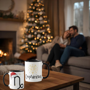 Santa Zodiac Capricorn Mug