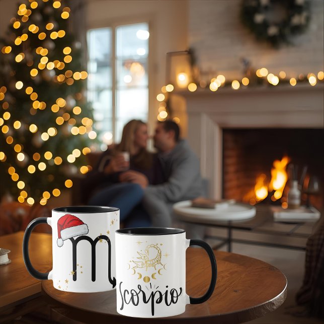 Santa Zodiac Scorpio Mug (Creator Uploaded)