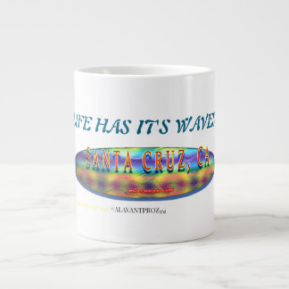 #SantaCruz_LIFE'S_WAVES_Espresso Large Coffee Mug