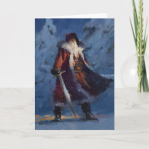 Santaman holiday card