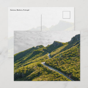 Santana Mountain Road, Madeira Postcard