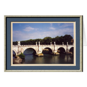 Sant'Angelo Bridge in Rome, Italy