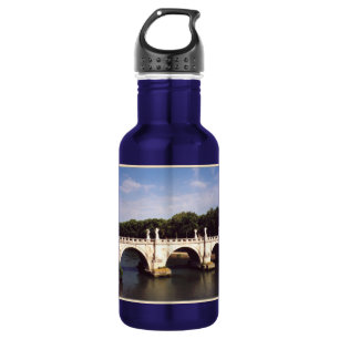 Sant'Angelo Bridge in Rome, Italy 532 Ml Water Bottle