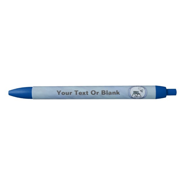 Santa's 1st Polar Airlift Sqdn - Subdued Blue Ink Pen (Front)