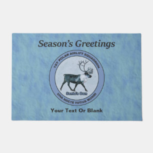 Santa's 1st Polar Airlift Sqdn - Subdued Doormat