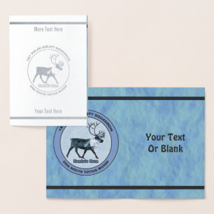 Santa's 1st Polar Airlift Sqdn - Subdued Foil Card