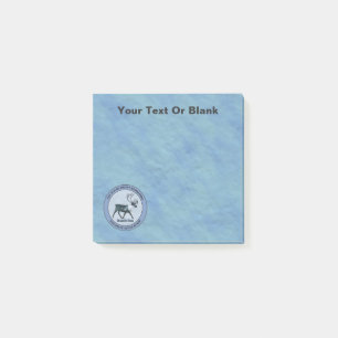 Santa's 1st Polar Airlift Sqdn - Subdued Post-it Notes