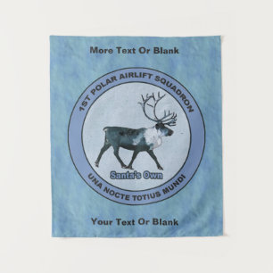 Santa's 1st Polar Airlift Sqdn - Subdued Tapestry