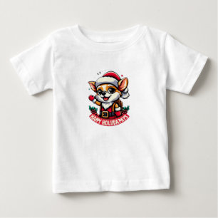 Santa's Adorable Helper Baby T-Shirt