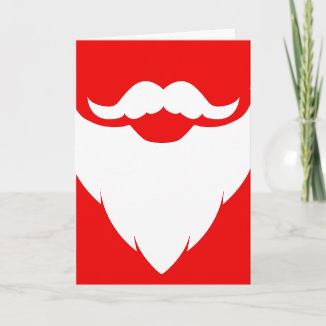 Santa's beard Father christmas coming party Invitation (Front)
