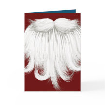 Santa's Beard red and blue sapphire holiday