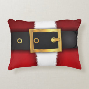 santa's belt throw pillow