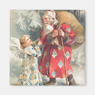 Santa's Best Christmas Wishes Magnet