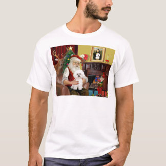 Santa's Bichon Frise #2 T-Shirt