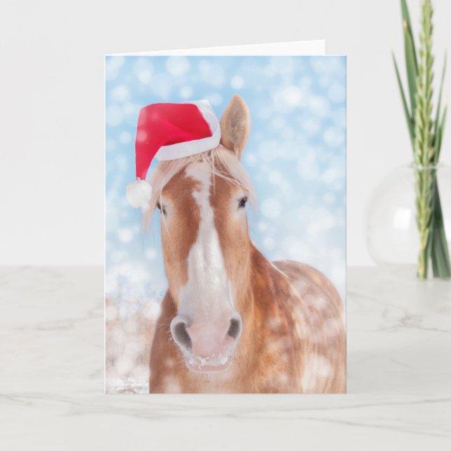 Santa's Biggest Helper Holiday Card (Front)