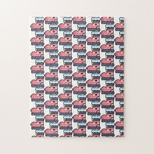 santa's boot jigsaw puzzle (Vertical)