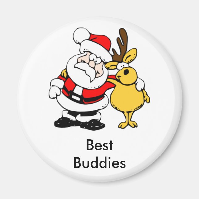 Santa's Buddy Magnet (Front)