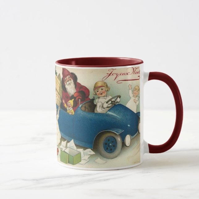 Santa's Car Mug (Right)